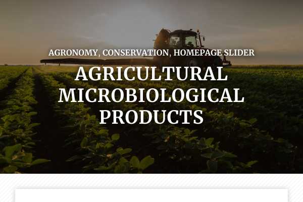 Agricultural microbiological products